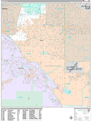 Chino Wall Map Premium Style 2026