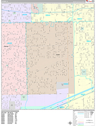 Cicero Wall Map Premium Style 2026