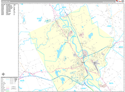 Concord Wall Map Premium Style 2026