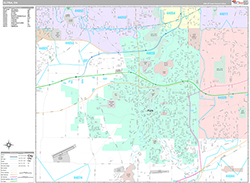 Elyria Wall Map Premium Style 2026