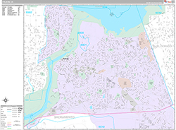 Folsom Wall Map Premium Style 2026