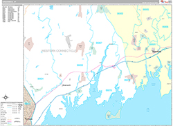 Greenwich Wall Map Premium Style 2026