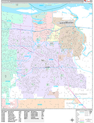 Gresham Wall Map Premium Style 2026
