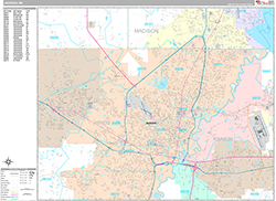 Jackson Wall Map Premium Style 2026