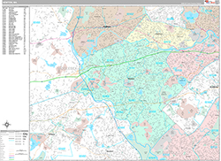 Newton Wall Map Premium Style 2026