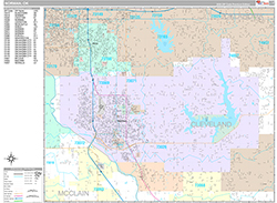 Norman Wall Map Premium Style 2026