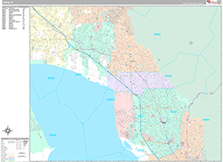 Orem Wall Map Premium Style 2026