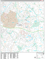 Reston Wall Map Premium Style 2026