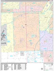 Taylor Wall Map Premium Style 2026