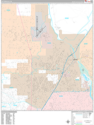 Victorville Wall Map Premium Style 2026