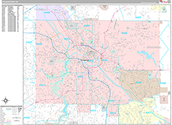 Youngstown Wall Map Premium Style 2026