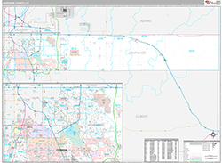 Arapahoe County Wall Map Premium Style 2026