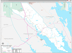 Camden County Wall Map Premium Style 2026
