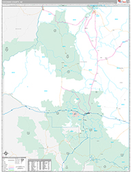 Coconino County, AZ Wall Map Premium Style 2026