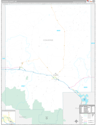 Converse County, WY Zip Code Map
