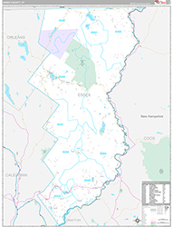 Essex County Wall Map Premium Style 2026
