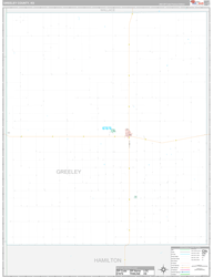 Greeley Premium<br>Wall Map