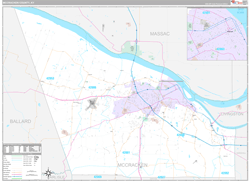Mccracken Premium<br>Wall Map