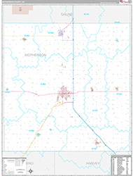 Mcpherson Premium<br>Wall Map