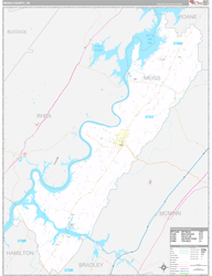 Meigs County, TN Zip Code Map