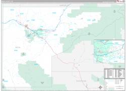 Mesa County, CO Zip Code Map