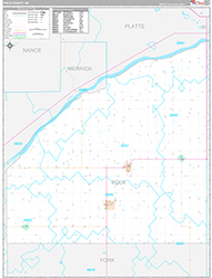 Polk County Wall Map Premium Style 2026