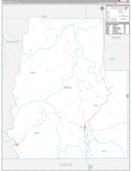 Real County Wall Map Premium Style 2026