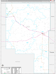 Union County Wall Map Premium Style 2026