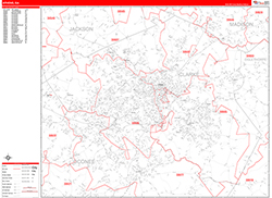 Red Line Map Example
