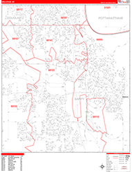Red Line Map Example
