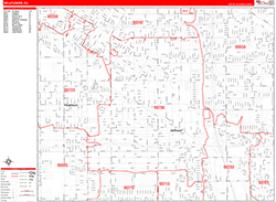 Red Line Map Example