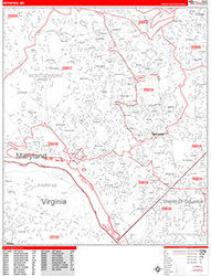 Red Line Map Example