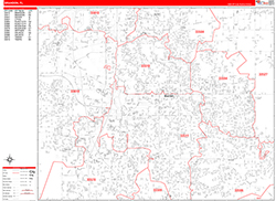 Red Line Map Example