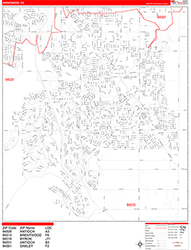 Red Line Map Example