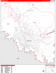 Red Line Map Example