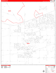 Red Line Map Example