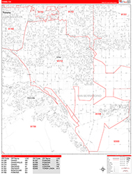 Red Line Map Example