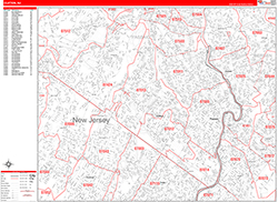 Red Line Map Example