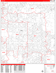 Red Line Map Example