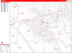 Red Line Map Example