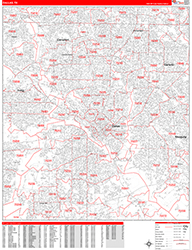 Red Line Map Example