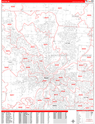 Red Line Map Example