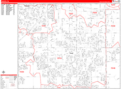 Red Line Map Example