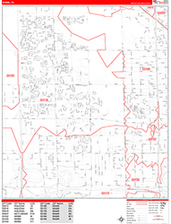 Red Line Map Example