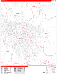 Red Line Map Example