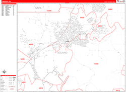 Red Line Map Example