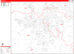 Red Line Map Example