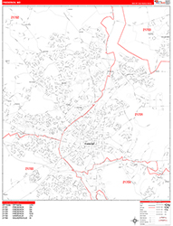 Red Line Map Example