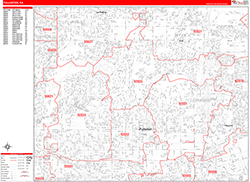Red Line Map Example