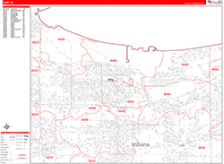 Red Line Map Example